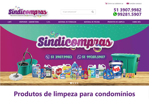 Imagem do site do Sindicompras
